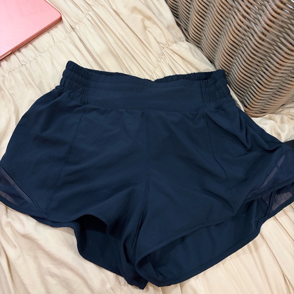 Navy Hotty Hot Shorts